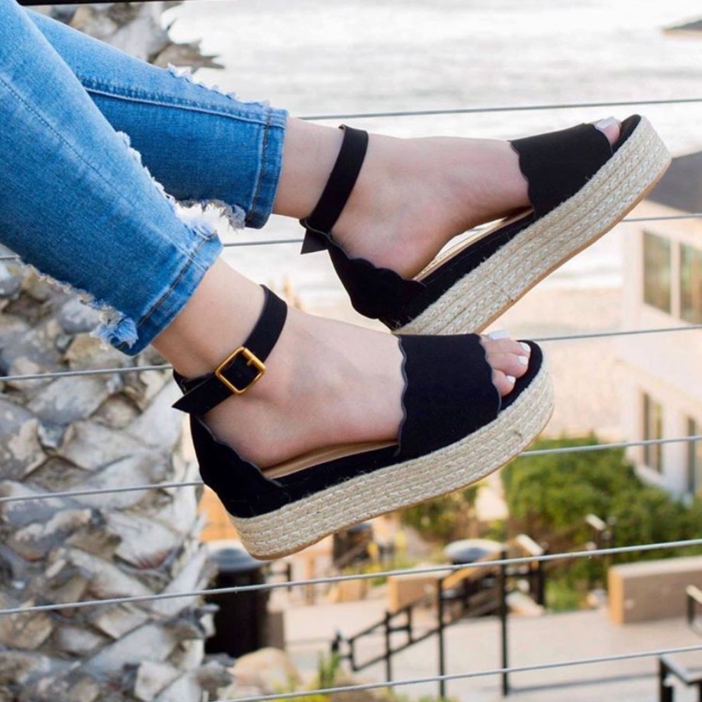 Espadrille Wedge Sandal